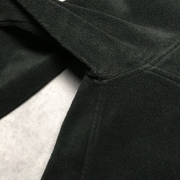 Columbia Mens 1/4 Zip Pullover Sweater Shirt size XL Black Long Sleeve Fuzzy - Picture 14 of 16